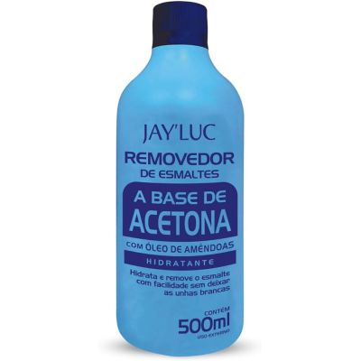 REMOVEDOR DE  ESMALTE AZUL 500ML JAY LUC