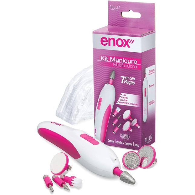 KIT ELETRICO MANICURE/ PEDICURE 1773 ENOX