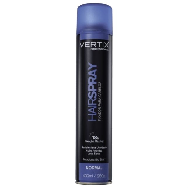 HAIR SPRAY FIXAÇÃO NORMAL 400ML VERTIX