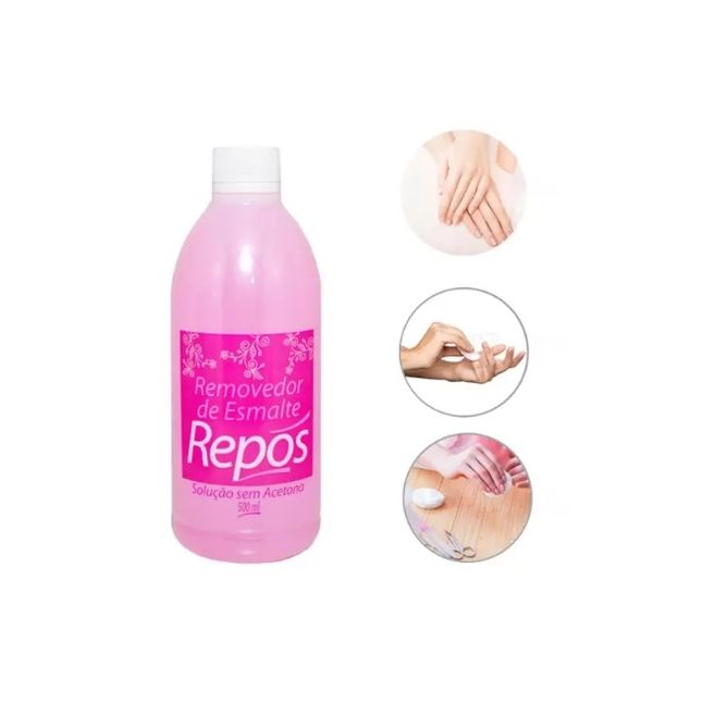 REMOVEDOR  SEM ACETONA 500ML REPOS